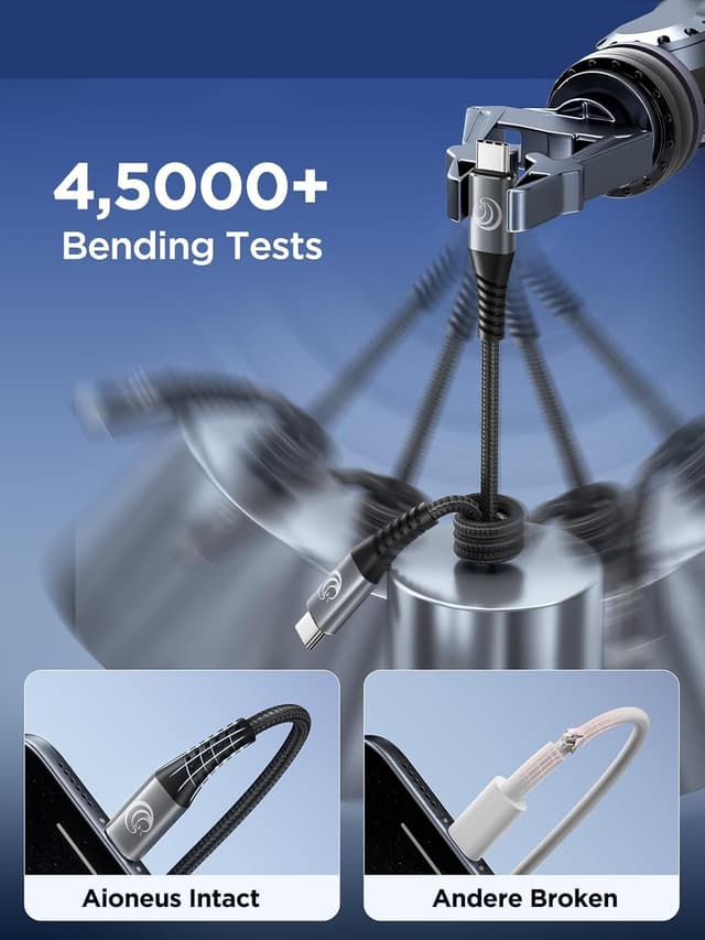 Detalle 2 de USB C Kabel 100W 🔌