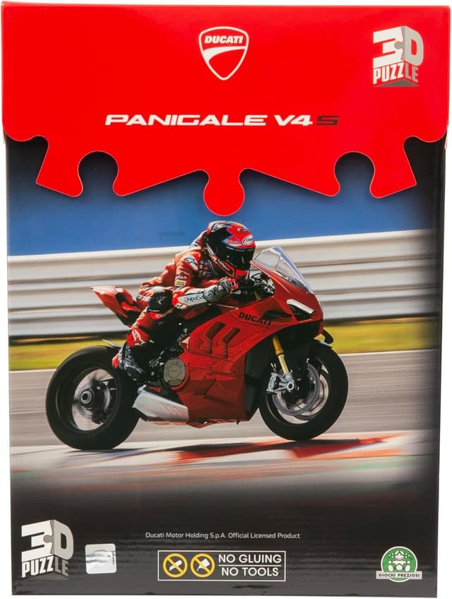 Detalle 1 de Ducati GP Sport Puzzle 3D Panigale V4
