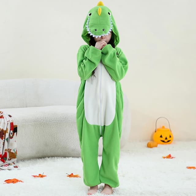 Detalle 2 de CarRivb Dino Onesie Hoodie Pyjamas Kinder