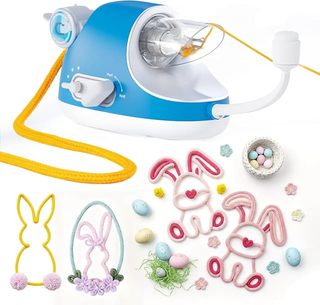 Detalle de Caydo Strickmühle Elektrisch Pro für I-Cords