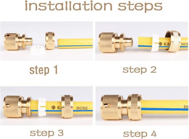 Thumbnail 3 de Tesmotor Brass No-Leak Connector Fitting