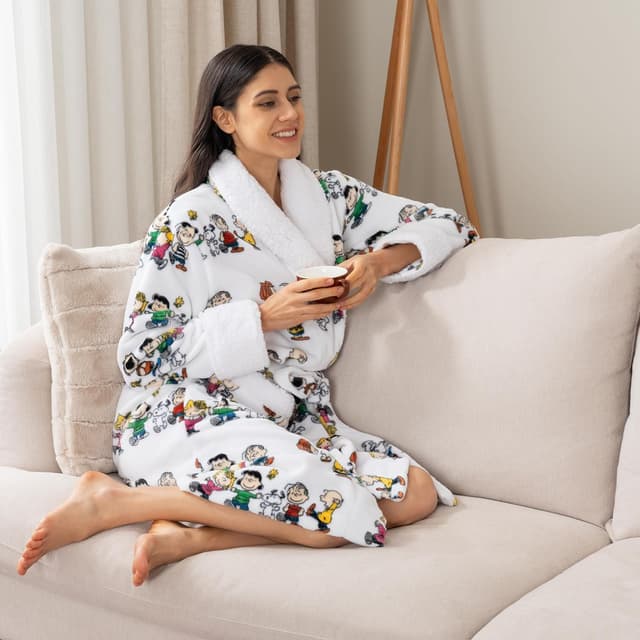 Thumbnail 1 de Berkshire Peanuts Snoopy VelvetLoft Robe 36"