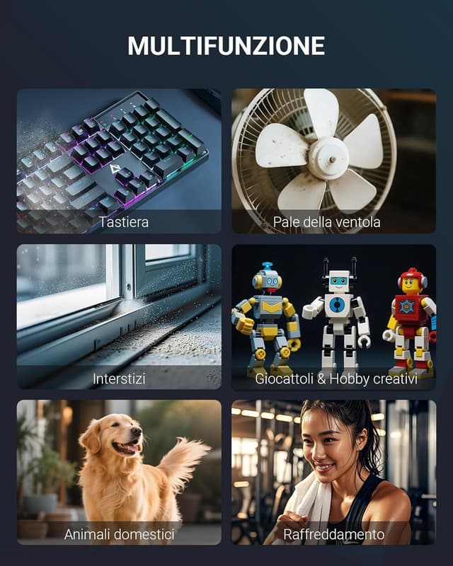 Thumbnail 4 de Vantrue Power Rimuovi Polvere 800g 🌬