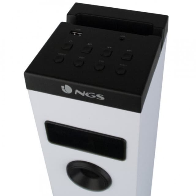 Detalle de NGS Sky Charm Torre de Sonido Bluetooth 50 W Blanco