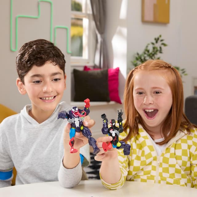 Thumbnail 2 de MixMashers Marvel Venom vs. Venomized Spider-Man 2er-Pack