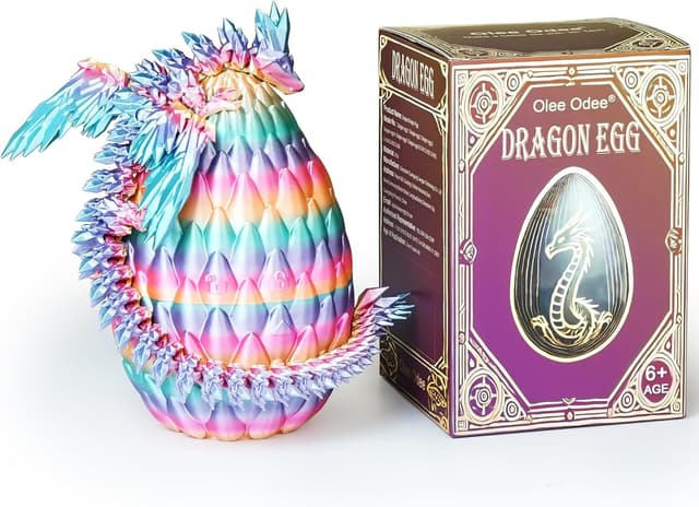 Thumbnail 6 de Olee Odee Drachen-Eier 3D gedruckt, bewegliche Figur, Sammler đ