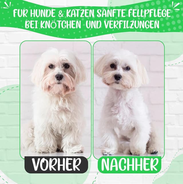 Thumbnail 5 de Golden Pets Fell-Entwirrer Kamm für mittel bis langhaar 1 Stk