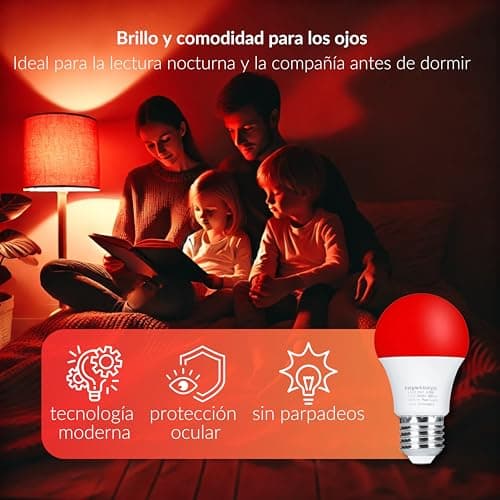 Thumbnail 10 de Toys4Boys Roja E27 3.5W bombilla LED 🔴