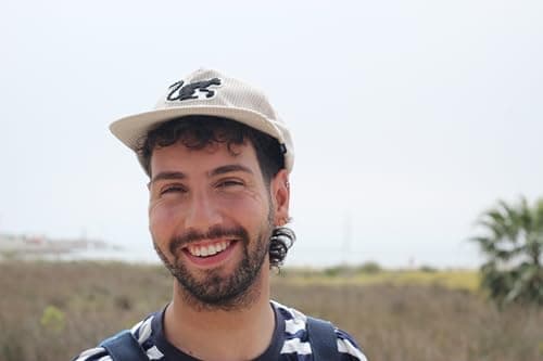 Detalle de Surf Monkey Casquette snapback en velours côtelé visière plate (taille unique)