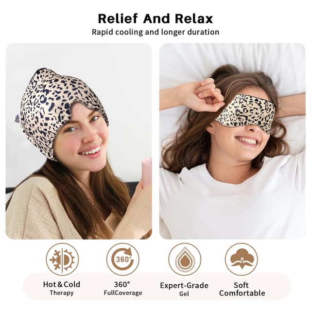 Thumbnail 5 de my novel things Migräne Maske 2er Set Kühlmaske