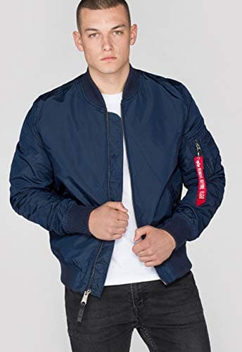 Detalle 2 de ALPHA INDUSTRIES MA-1 TT Chaqueta 1 L azul