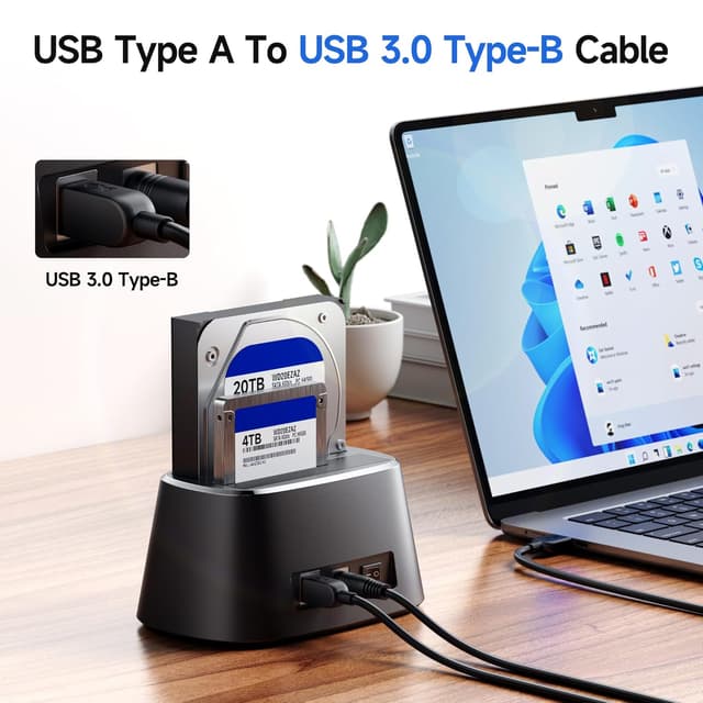 Detalle 1 de Cable Matters USB 3.0 10ft A to B Cable