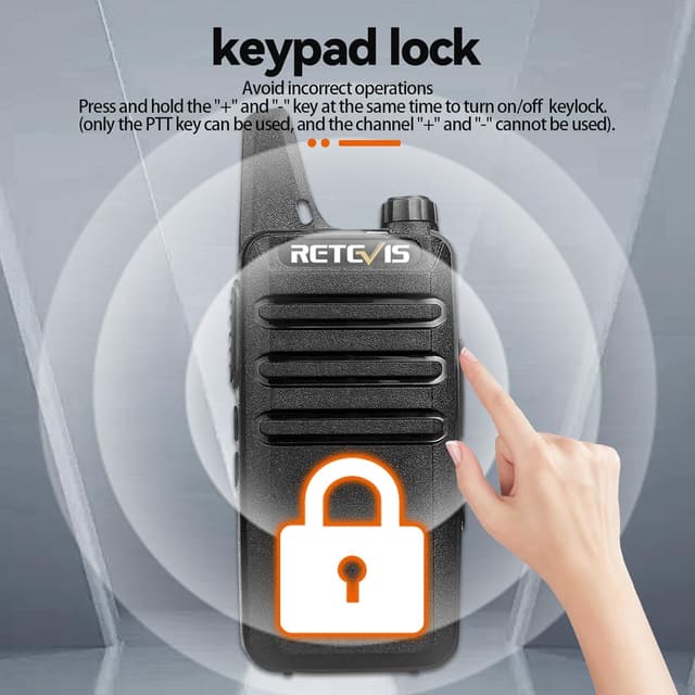 Thumbnail 3 de Retevis RT22 Two Way Radio 4-Pack