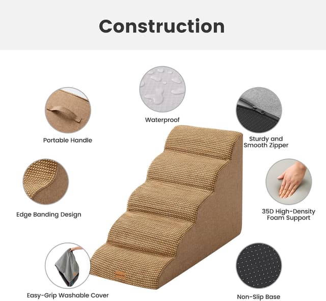 Thumbnail 2 de Gardner Pet Scala per Cani Piccoli 58 cm, 5 gradini