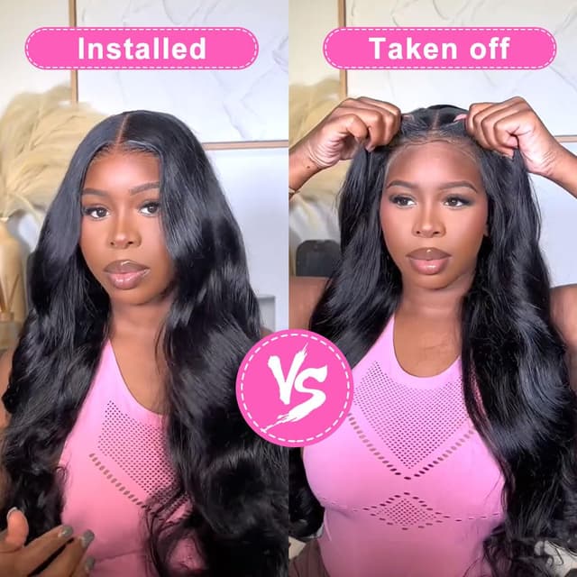 Thumbnail 1 de Uveous 28 Inch Glueless Wig 5x5 HD Closure 💇♀