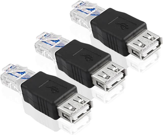 Imagen de MEIRIYFA USB-zu-Ethernet Adapter 3-teilig en OfertitasTOP