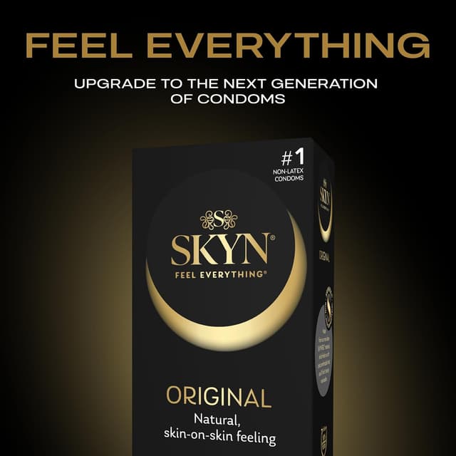 Thumbnail 5 de SKYN Original Condoms 22-Pack — latex-free condoms 🍆