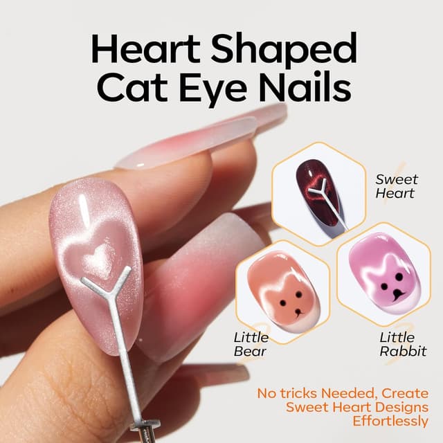 Detalle 2 de modelones Cat Eye Magnet Set 10-piece kit ๐