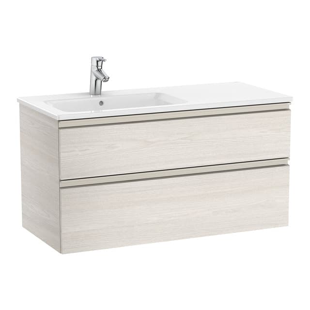 Imagen de Roca The Gap mueble baño 2 cajones lavabo izquierdo en OfertitasTOP
