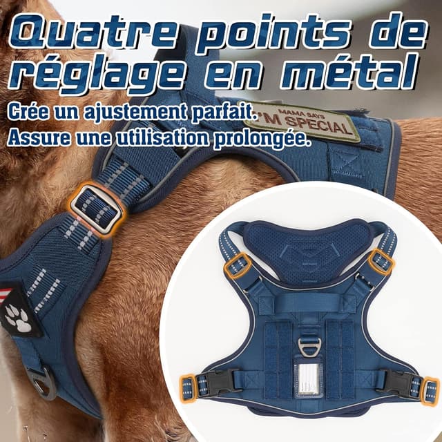 Thumbnail 5 de rabbitgoo Harnais Chien Anti Traction M