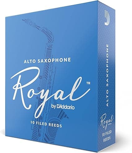 Imagen de Cañas D'Addario Royal para saxofón alto 🎷, fuerza 2, paquete 10 en OfertitasTOP