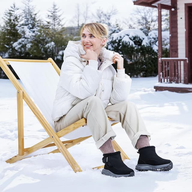 Detalle 2 de FitVille Wide Snow Boots for women