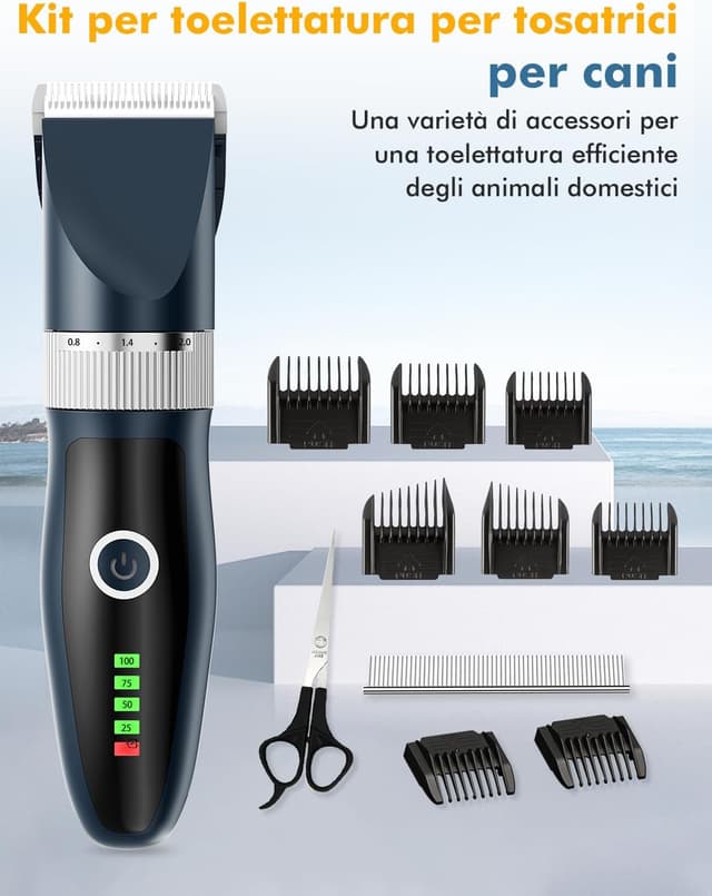 Thumbnail 6 de ETROBOT Kit Tosatrice Cani Professionale 7500 giri