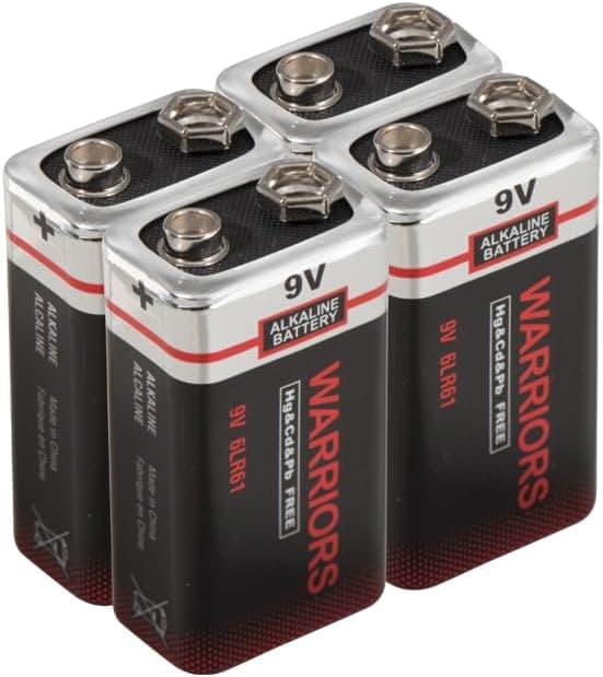 Imagen de Warriors 4X 9V High Capacity Batteries en OfertitasTOP