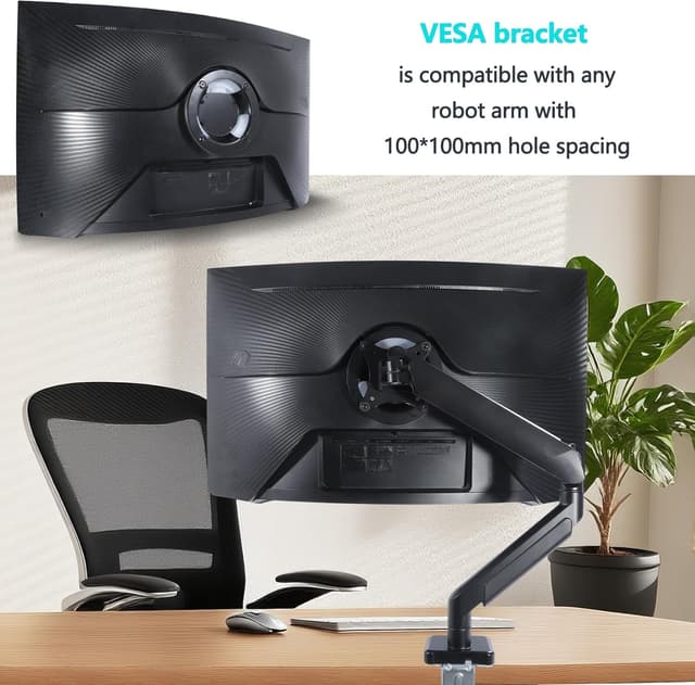 Detalle 2 de Tjweiqing Odyssey G7 Stand for Samsung Odyssey G6/G7 monitors (metal bracket for selected models)