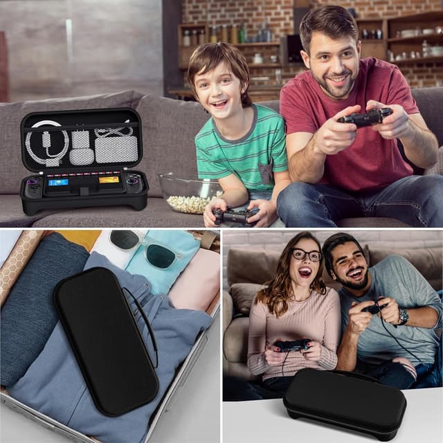 Thumbnail 6 de ivoler Carrying Case for Lenovo Legion Go Gen 2 – hard EVA shell messenger bag with soft lining (black)