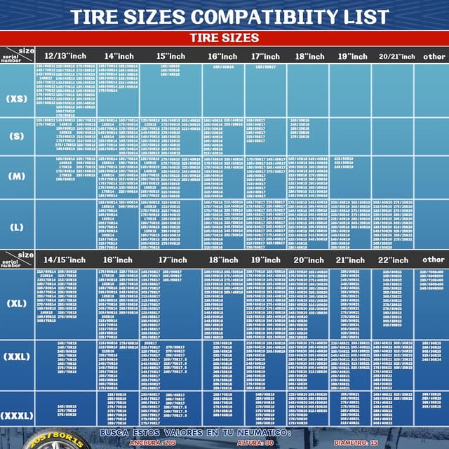 Thumbnail 5 de SAITUMA Calcetines de nieve M para neumáticos