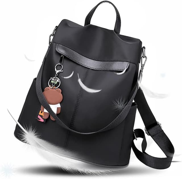 Detalle de shepretty Zaino da Donna Borsa Tracolla Zainetto impermeabile