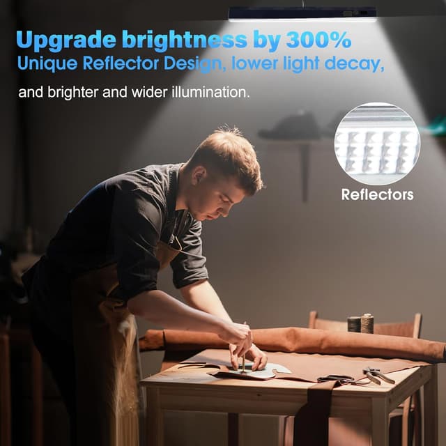 Detalle de LETOUR Magnetic Work Light Bar 4000 Lumens