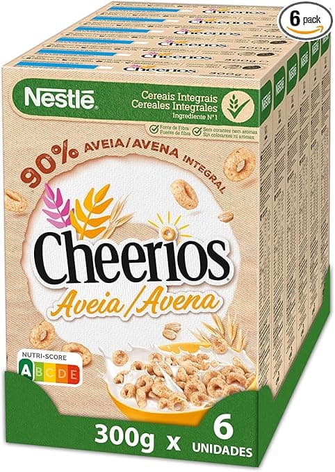 Imagen de Nestlé Cheerios Avena 300g 🥣 Pack de 6 en OfertitasTOP
