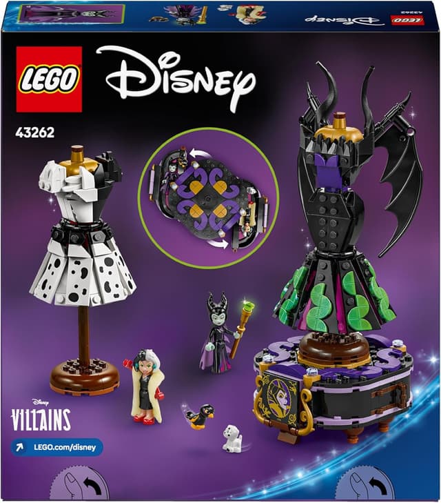 Thumbnail 10 de LEGO ǀ Disney Villains: Maléfica y Cruella 👑 Juguete Creativo