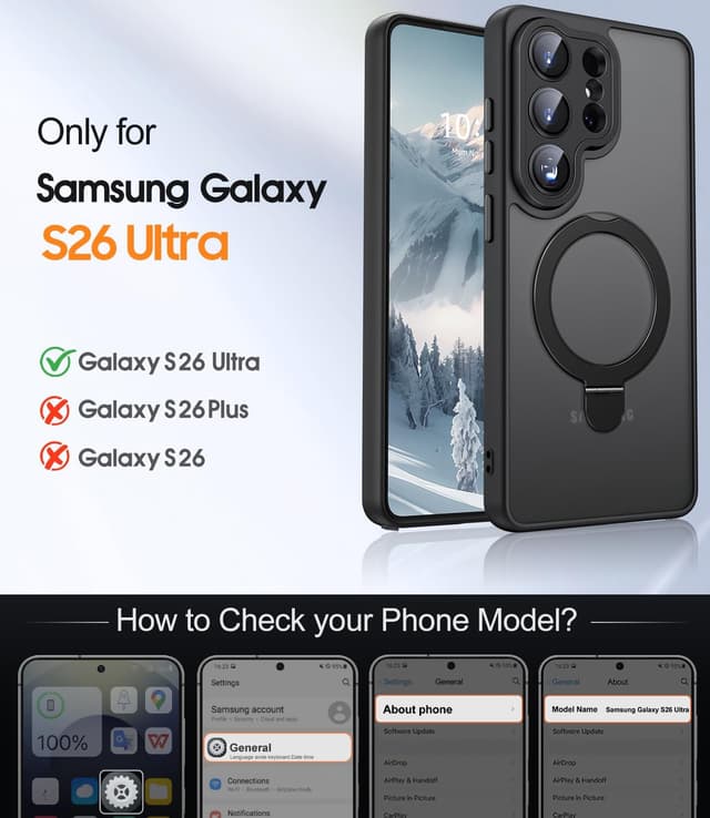 Detalle 2 de JAME Samsung Galaxy S26 Ultra case with MagSafe