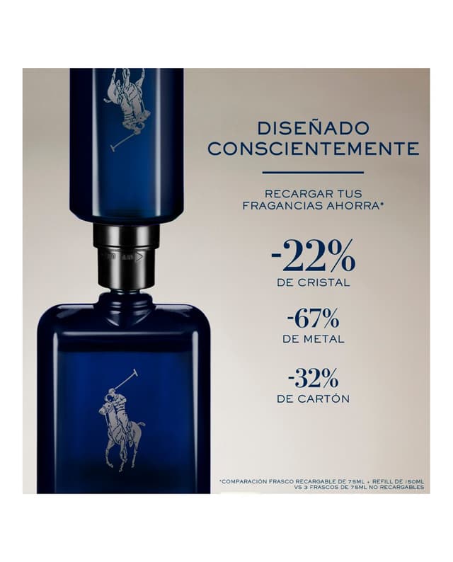 Thumbnail 4 de Ralph Lauren Polo Blue Fougère — Recarga Eau de Parfum 125 ml