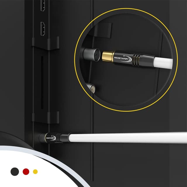 Thumbnail 5 de RedStar24 Câble d'antenne 1,5 m noir