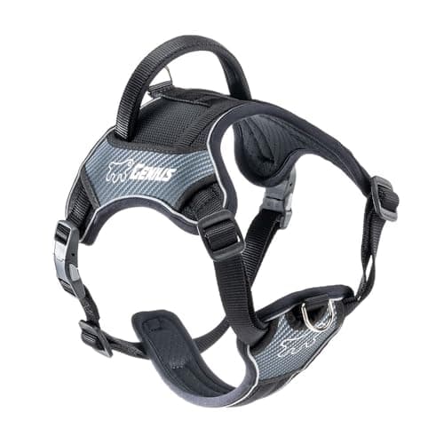 Detalle de Ferplast Arnes Genius Medium reflectante transpirable con cierre magnético