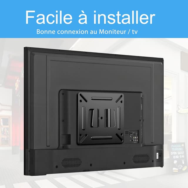 Detalle de Support mural TV/écran PC JXMTSPW VESA jusqu’à 100x100 mm (14 à 24")