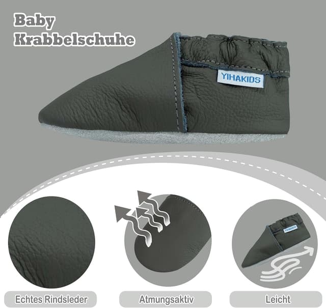 Thumbnail 2 de YIHAKIDS Krabbelschuhe Baby Lauflernschuhe