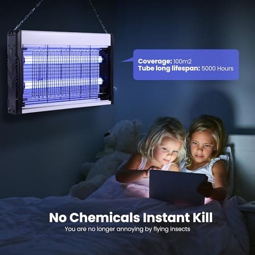 Detalle 1 de TTANMILY Lámpara Matamosquitos 3200 V