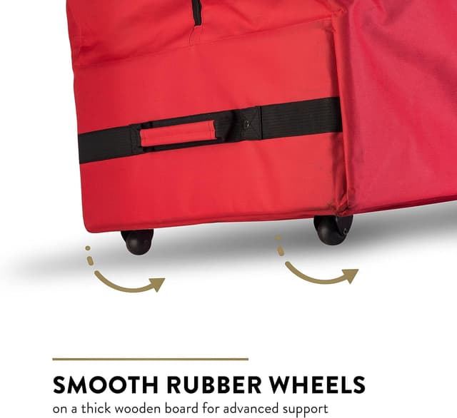 Thumbnail 2 de Large Rolling Christmas Tree Storage Bag 9 ft ๐