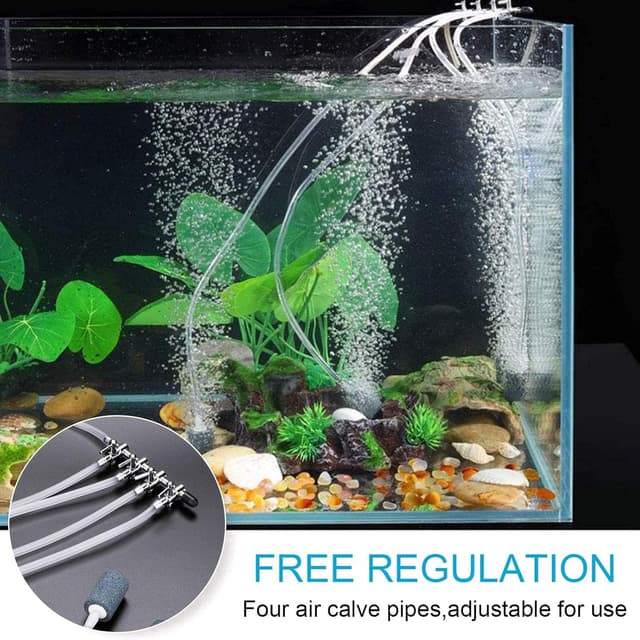 Detalle 1 de Air Luftpumpe Zubehör 8 m Schlauch für Aquarium