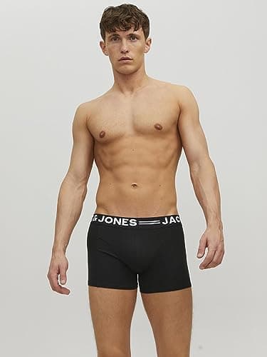 Detalle 1 de JACK & JONES SENSE TRUNKS bóxer pack 3, talla S
