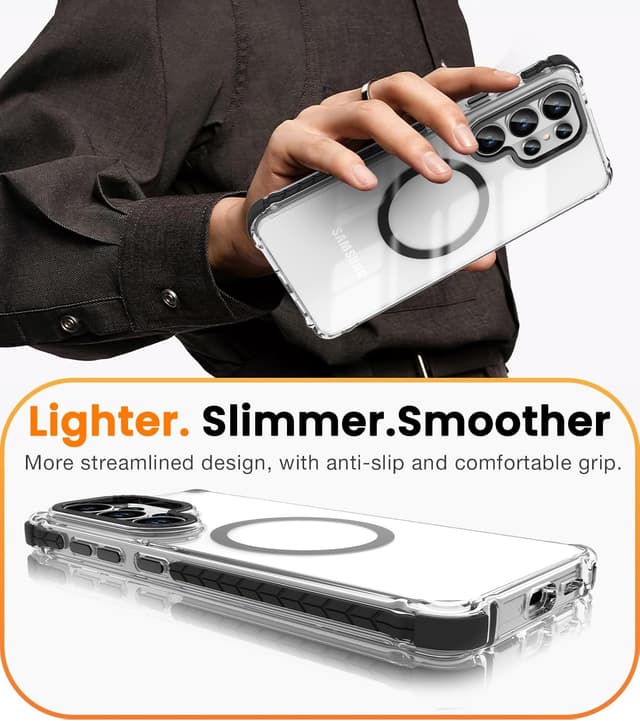 Thumbnail 6 de DeerLamn Strong Magnetic Case for Galaxy S26 Ultra