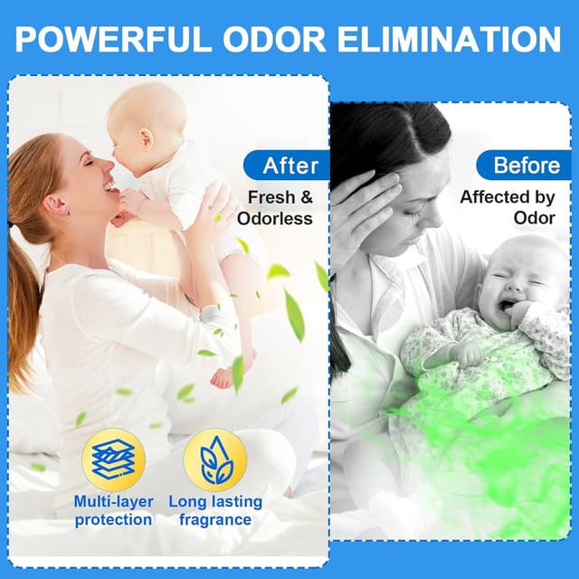 Thumbnail 4 de Tommee Tippee Twist & Click 4.5m nappy bin refills 🗑