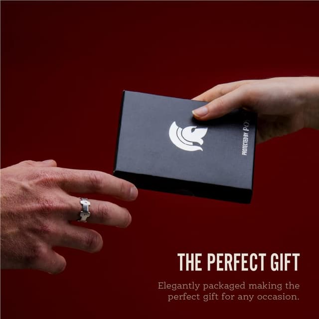 Detalle 2 de POWR Mens Wallet RFID Bifold, 6 Slots 🧾