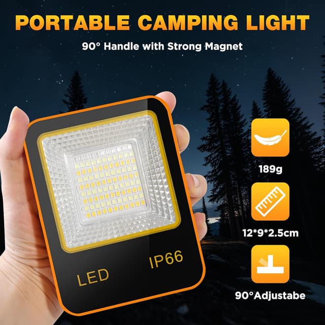 Detalle 2 de SOLAVN Rechargeable LED Work Light, 500 lm