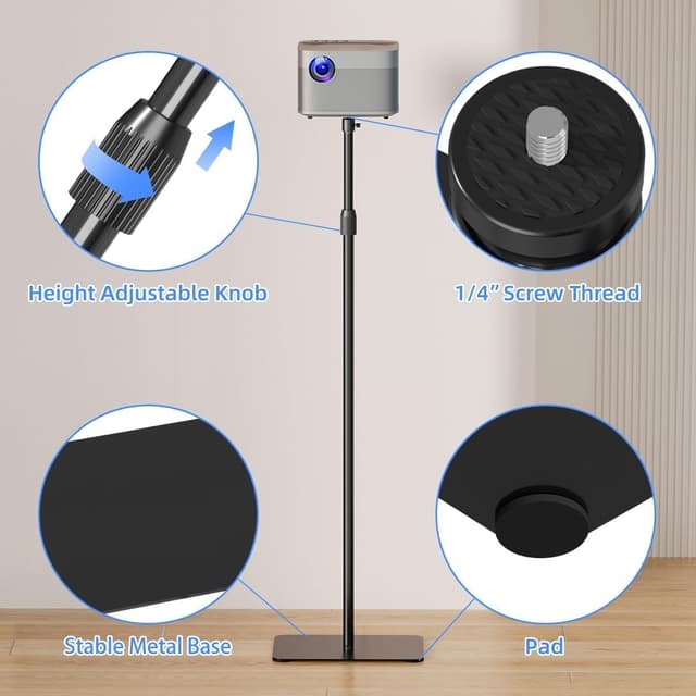 Thumbnail 6 de suptek Projektorständer 360° schwenkbar